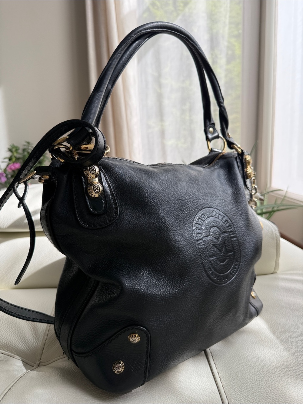 Marino Orlandi Leather bag 100% Made‎ in Italy
